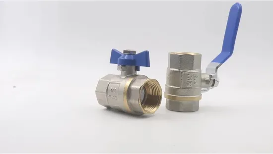 전체 포트 및 압축 기능을 갖춘 니켈 도금 15mm 황동 볼 밸브 Y 스트레이너